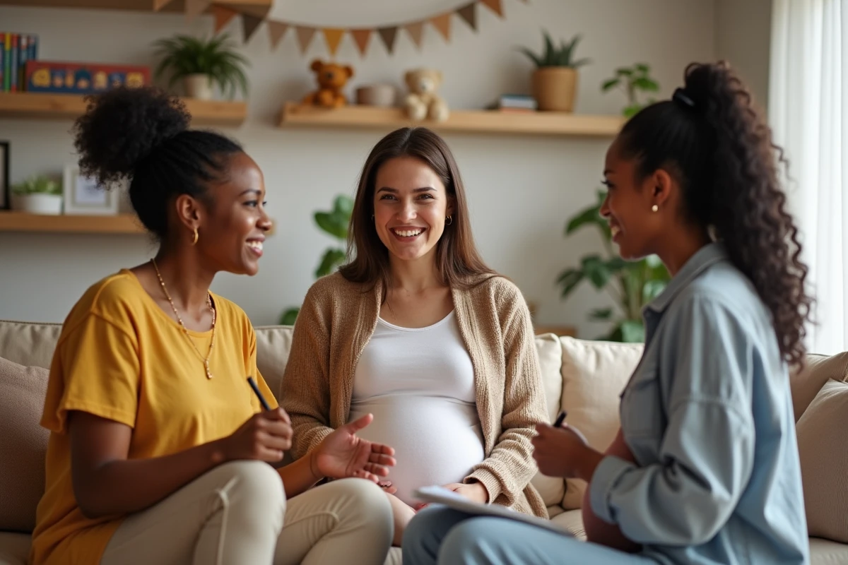 Femmes discutant lors d