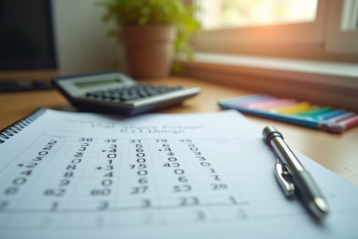 calcul notes