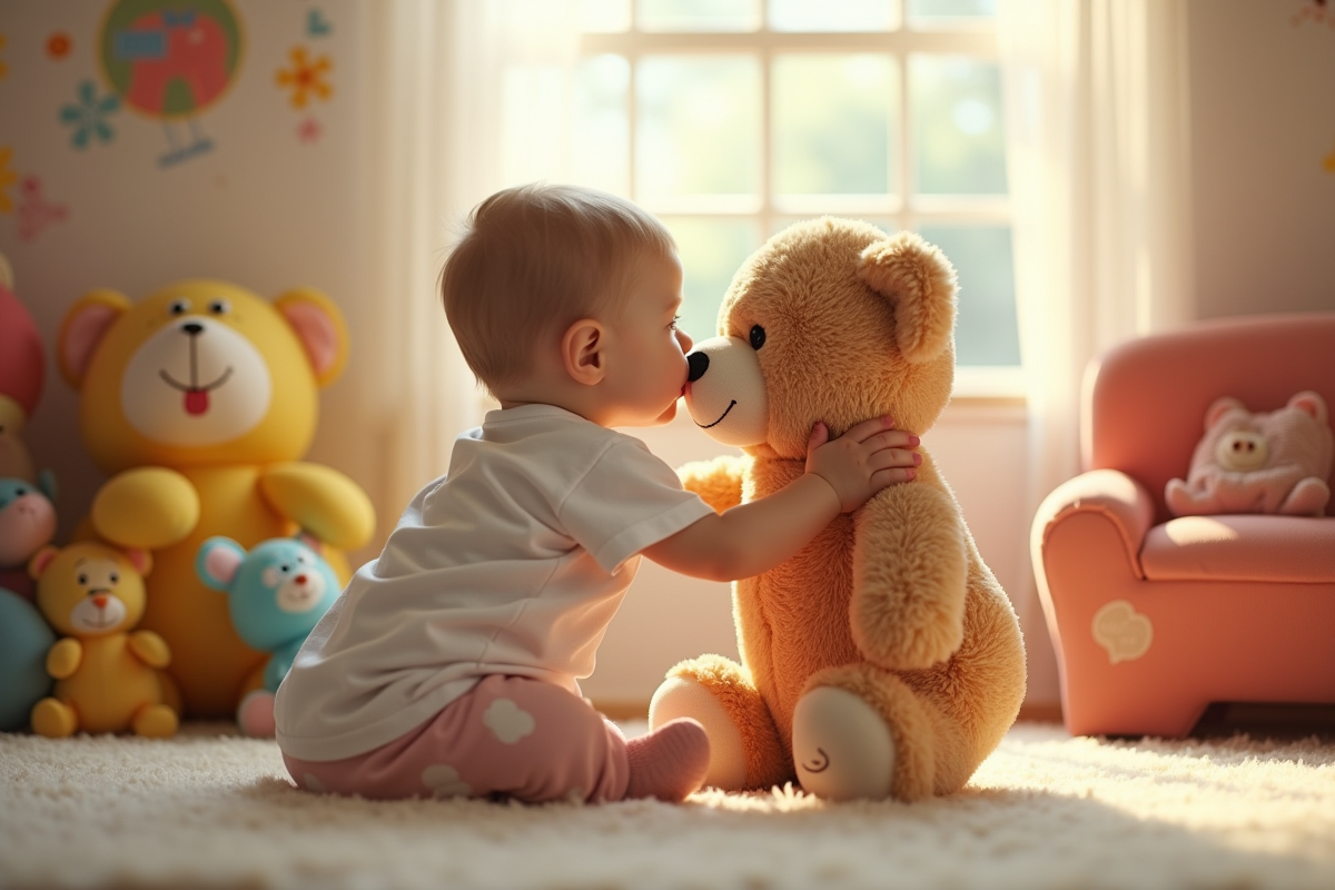 bébé bisous
