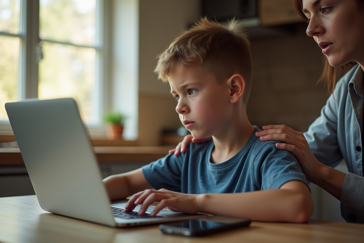enfants réseaux