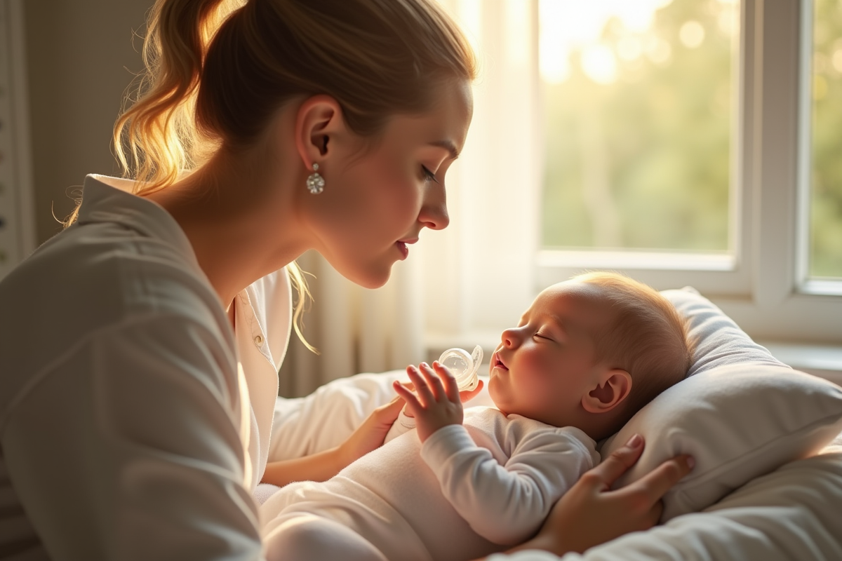 bébé sucette