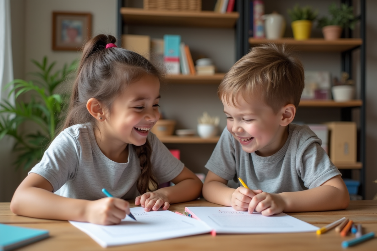 enfants apprentissage