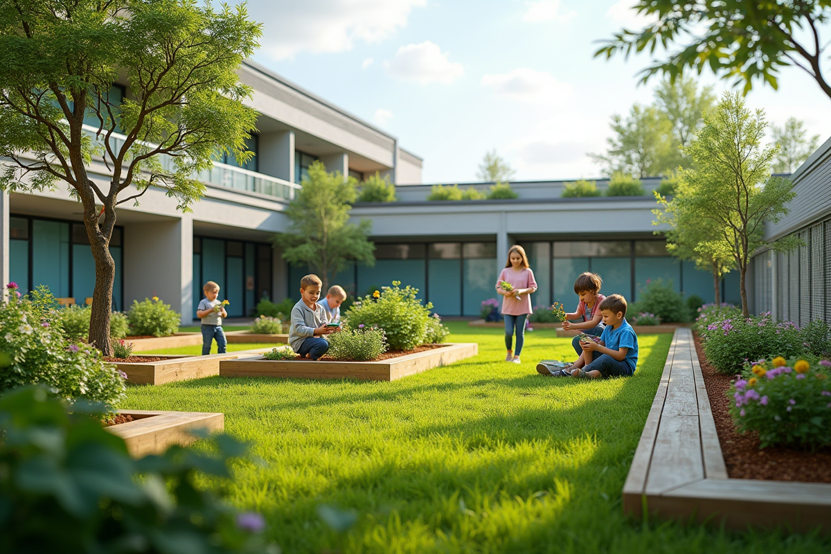 jardin scolaire