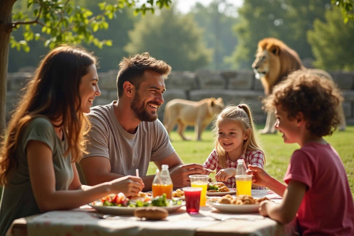 zoo famille